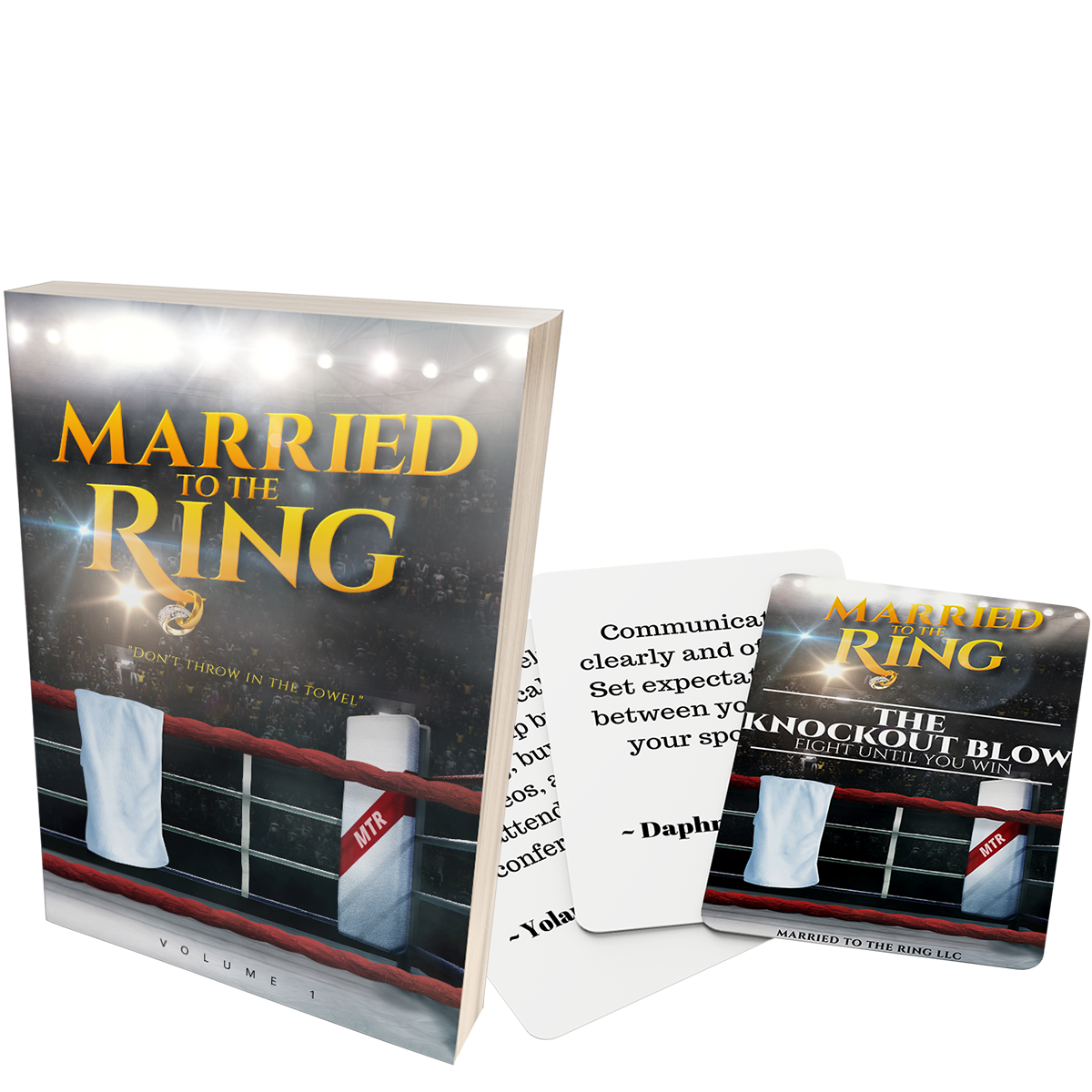 Married to the Ring® Volume One Book + Inspirational Card Deck (Bundle)